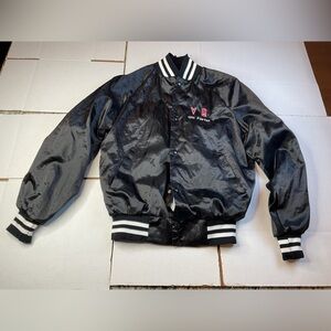 West Ark GM General Motors Fairfax MO Assembly Pontiac Satin Jacket Medium.